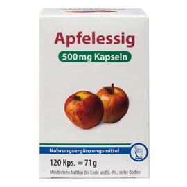 Pharma-Peter APFELESSIG 500 mg 120 Capsules