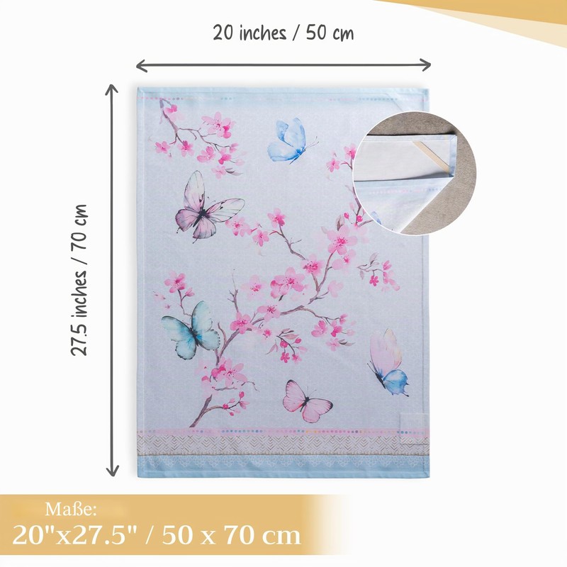 Maison d' Hermine Blossom In Spring 100% Cotton Set of