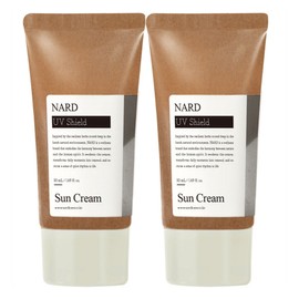 Nard UV Shield Sun Cream SPF50+ PA++++, 50ml, 2 pcs / 나드 UV 쉴드 선크림 SPF50+ PA++++, 50ml, 2개