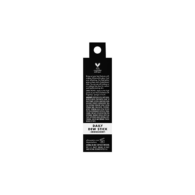 e.l.f. Cosmetics Daily Dew Stick, Cooling Highlighter Stick For Giving