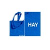 HAY 541127 Eco Bag Blue Tote Bag, BLUE/WHTE (In stock)