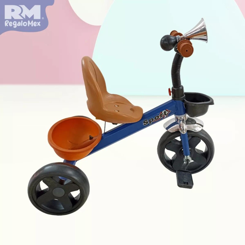 Rm Regalomex Triciclo Para Niños De 2-4 Años, Canastas Y