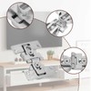 Hinges Foldable, Door Hinges with 6 Screws, Cabinet Hinge with