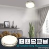 MingBright 12-Inch LED Flush Mount Ceiling Light Fixture, Dimmable Ceiling