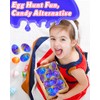 Tonberless 5 Pack Slime Filled Eggs Toys, Prefilled Easter Eggs