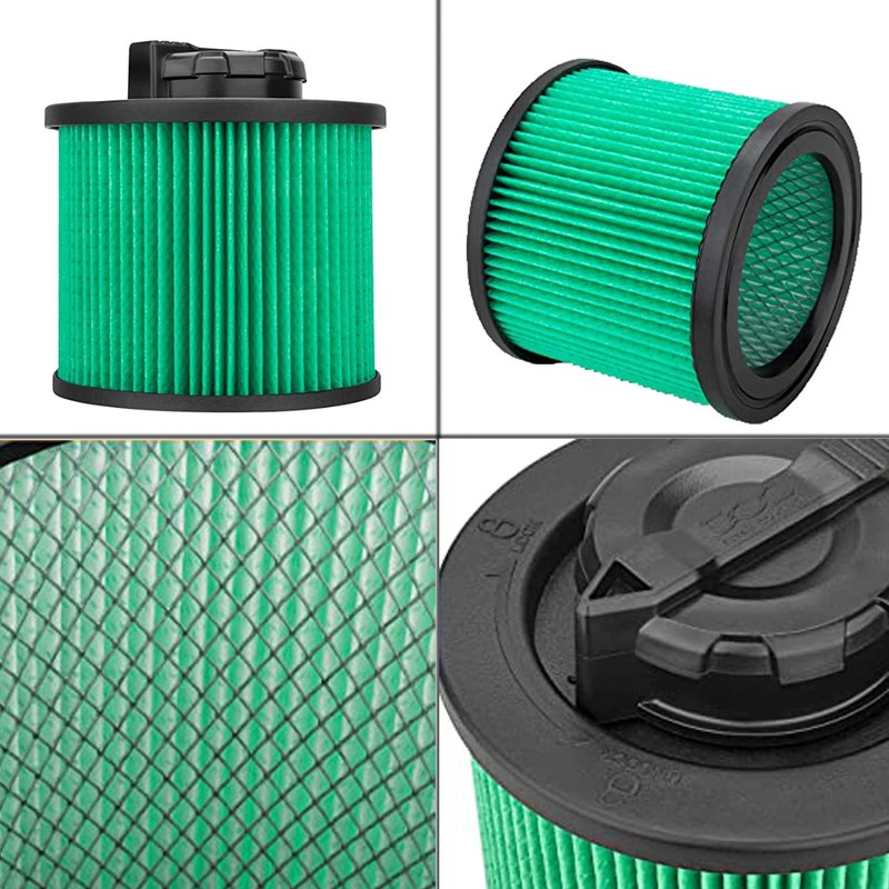 2 Pack DXVC4003 Replacement Filters for DEWALT 4 Gallon DXV04T,