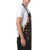 Maynofu Black Girl Waterproof Chef Apron for Women with Pockets