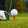 Golf Tees Plastic Driver, 120 Pieces Red Plastic Golf Tees,