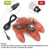 miadore 2x USB N64 64 Controller Plug & Play Joystick
