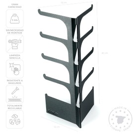 Display Case for Glasses, Organizer for Glasses, Sunglasses, Glasses Holder, Glasses Stand, Glasses Stand, Glasses Stand, Glasses Stand, Glasses, Original Friends, Gift, Secret Santa Gift, Black
