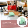 IWOWHERO Loose Leaf Puncher Manual Maker Compact Office Supply for