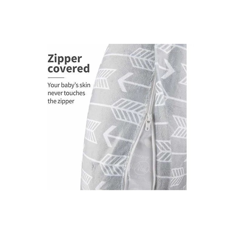 Funda Cojín Lactancia Minky Alvababy | Suave Y Cómoda |