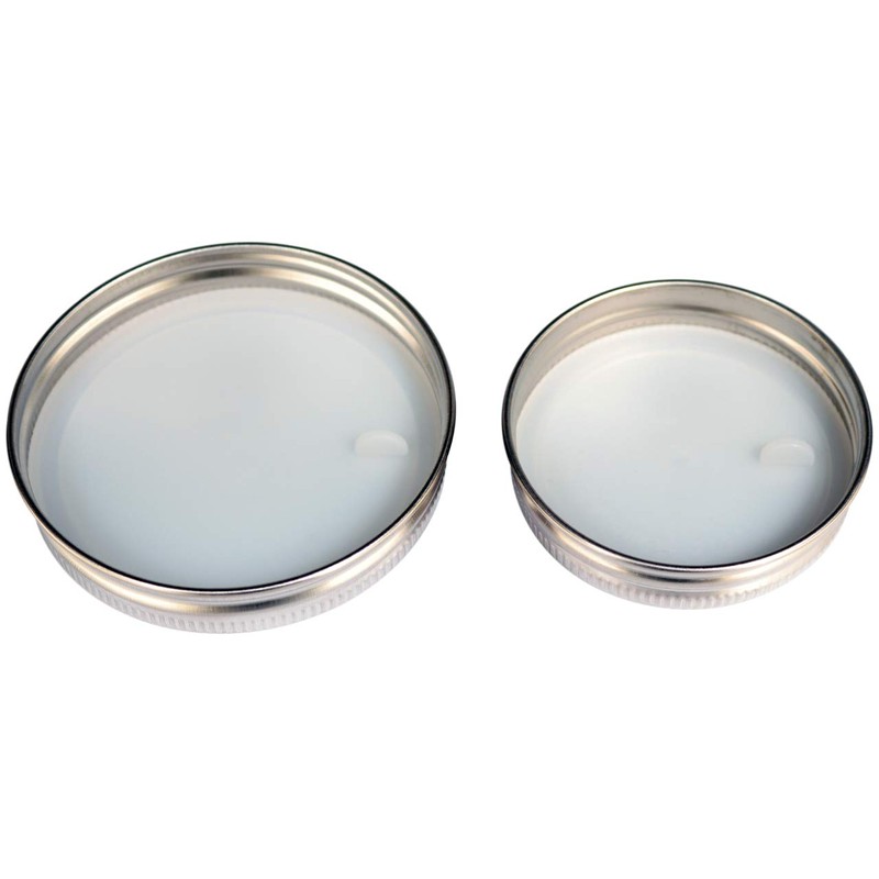 Mason Jar Lifestyle 5 Pack Stainless Steel Storage Lids with