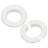 PATIKIL Wall Split Flange 2.7" (68mm), 2 Pcs Round Detachable