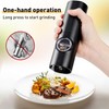Electric Pepper Grinder or Salt Mill, Battery Powered Automatic Pepper