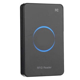 RF UHF RFID Card Reader Writer, 915Mhz RFID Reader Writer con Pantalla LED Smart Contactless USB Interface Lector de Tarjetas de Identificación, Plug and Play
