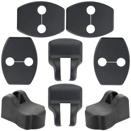Negus Compatible Toyota Door Striker Cover Stopper Cover Black