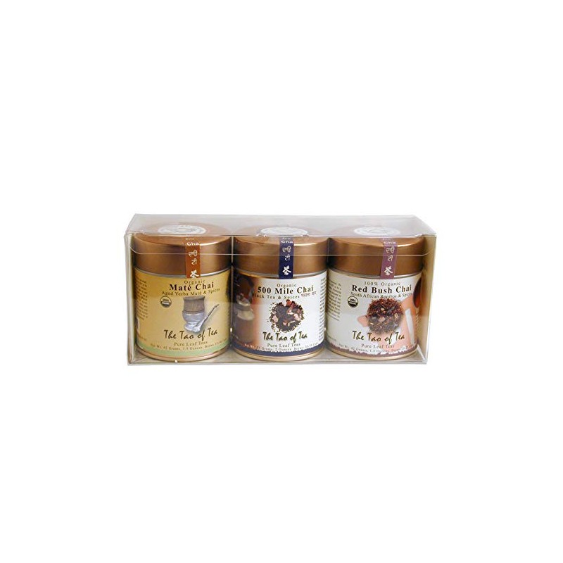 The Tao of Tea Sampler, Box, chai, 3 Count