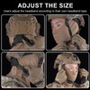 Zhongren Tactical Airsoft Helmet Chin Strap Adjustable Dial Suspension System