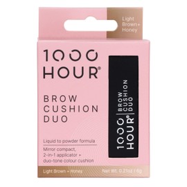 1000 Hour Brow Cushion Duo Eyebrow Color 6 g, Light Brown Honey