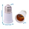 E26 Socket Extender - Standard Medium Base, 2.56 inch Extension