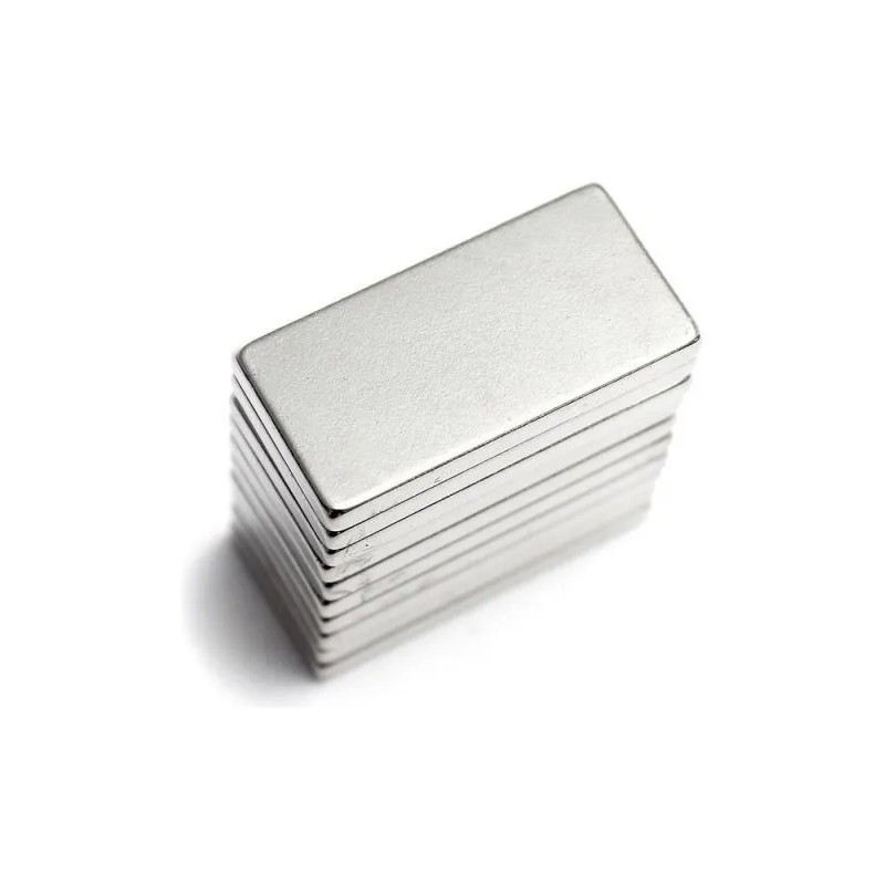 50 Imanes 20mm X 10mm X 2mm N35