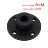 4Pcs Black 8mm Flange Coupling Connector, Rigid Guide Steel Model