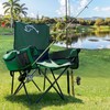 EASYGO PRODUCTS Fishing Chair with Rod Holder – Built in