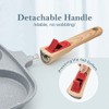 RANX INGST Ceramic Egg Pan with Lid, 10 in Nonstick