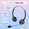 Xintronics RJ9 Telephone Headset with Microphone Noise Cancelling, Office Phone