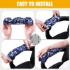 Smiry Stretch Printed Office Chair Armrest Covers, 2 Pcs Soft