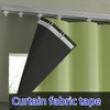 WHZAZGW Curtain Pleating Tape,Pull Cord Pleat Cloth Heading Belt Linings