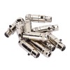 10pcs 5 Pin XLR Female Adaptor Mini Metal XLR Female