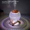 Mini Humidifier Night Light Crystal Ball 2.2w 350ml RGB USB