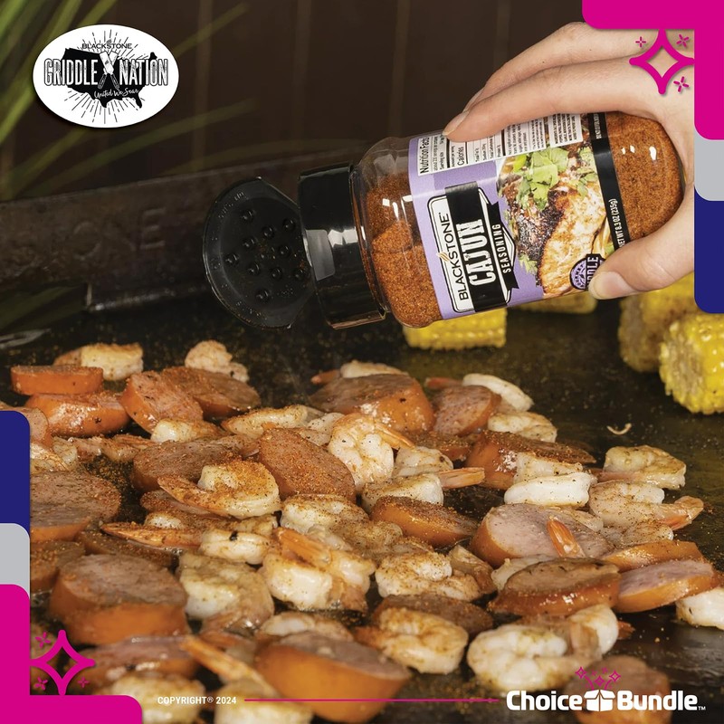 Blackstone Cajun, Pineapple Sriracha, Tequila Lime Seasoning - Gourmet Griddle