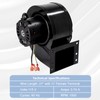 Criditpid Rectangular Blower Fan Motor Replacement for Dayton 2C647, 2C647A,