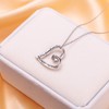 DAOCHONG S925 Sterling Silver Best Friend Friendship Heart BFF Jewelry