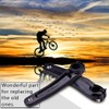Dilwe Bicycle Crank Arm 170 mm Aluminium Alloy Left Bicycle