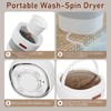 Portable Washing Machine 12L Upgraded | Foldable Mini Washer with