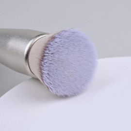SaDM Shiny Kabuki Foundation Brush – Vegan, Multipurpose Brush for Liquid & Powder Makeup Application