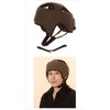 8-6508-04 Special Clothing Protective Hat (Abonet Guard A) L Black