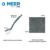 MEER FAUCETS BY CNX Mezcladora Monomando para Regadera de Ducha,