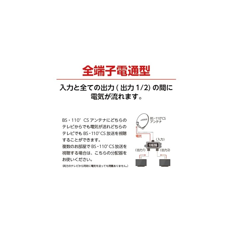 Japan Antenna Outdoor Indoor Distribution 4 K8 k For UHF/VHF/FM/BS/CS/catv10