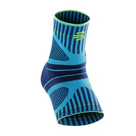 Bauerfeind Ankle Support Dynamic, Unisex Ankle Support Bandage for Sports such as Jogging, Football or Fitness, 1 x Ankle Support for Sensorimotor, turquoise, m