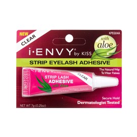 Kiss I Envy Clear 04 Eyelash Adhesive Strip With Aloe 0.25oz