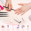 Flintronic 5Pcs Nail Art Liner Brushes, Painting Design Brush Set,
