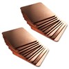 Copper Platelets [20 x 20 x 0.5 mm] [Pack of