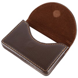 Wanmu Business Card Holder PU Leather Business Card HoldersCard Case Pocket for Men or Women Professional Slim Business Cards Carrier Name Card Holder Wallet With Magnetic Shut