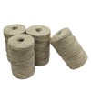 Gardzen Nature Jute Twine 4-Pack, Each Roll is 328 ft,