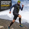 CAMBIVO 2 Pairs Compression Socks for Women and Men(15-20 mmHg),